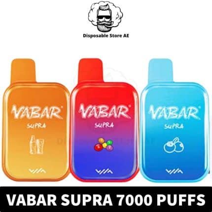 Best Vabar Supra 7000 Puffs Disposable Vape in Dubai, UAE Near ME