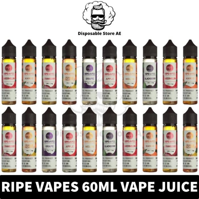 best Ripe Vapes 60ml Vape Juice 3mg E-Liquid in Dubai- Ripe Vapes Eliquid 60ml- Ripe vape juice near me - vape juice dubai- E Liquid dubai