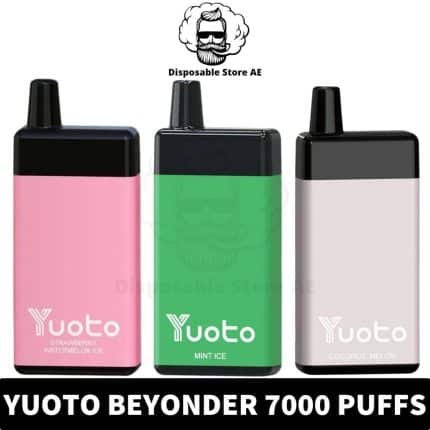 Yuoto Beyonder Disposable 7000 Puffs 50mg Rechargeable Vape in Dubai, UAE- Yuoto Vape Dubai- Yuoto Beyonder Disposable Near me