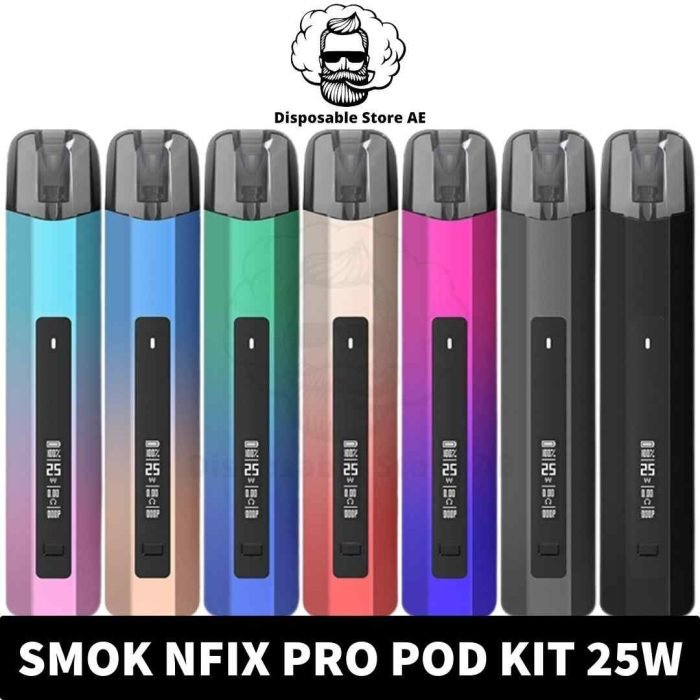Buy SMOK Nfix Pro Kit 25W Pod System 700mAh Vape Kit Starter Kit in UAE- Nfix Pro UAE- Nfix Pro Dubai- Nfix Pro vape kit Dubai Shop near me