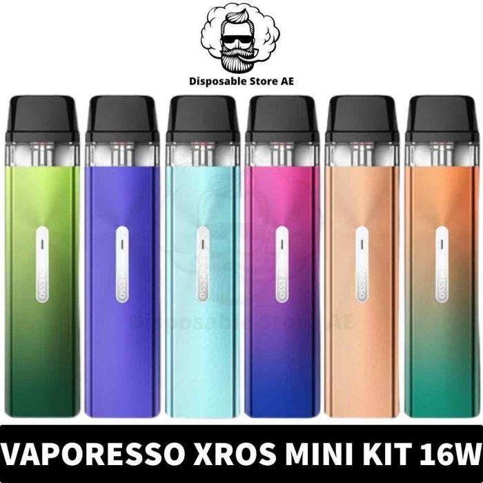 Buy VAPORESSO Xros Mini Kit 16W Pod System 1000mAh Vape Kit in UAE - Xros Mini Dubai - Xros Mini Kit Dubai -Vaporesso Vape shop near me