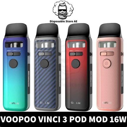 Buy VOOPOO Vinci 3 Pod Kit 16W Pod Mod 1800mAh Vape Kit Pod System in Dubai, UAE - Vinci 3 Dubai - Vinci 3 Kit Dubai -Vape shop near me