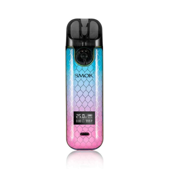 CYAN PINK COBRA Buy SMOK Novo 4 Kit 800mAh Pod System 25W Vape Kit Starter Kit in UAE - Novo 4 Dubai - Novo 4 Kit Dubai - SMOK Vape kit shop near me