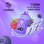 Tugboat T12000 Disposable 12000 Puffs 50Mg Purple Rain Rechargeable Vape In Dubai, UAE