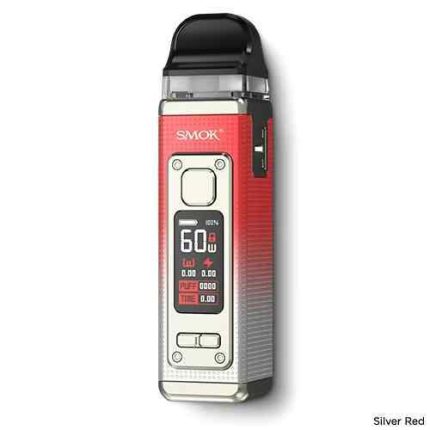 SILVER RED Buy SMOK RPM 4 Kit Regular Colors 60W Pod System 1650mAh Vape Kit in UAE -SMOK RPM4 Pod Kit-RPM 4 Kit Dubai- vape kit shop near me