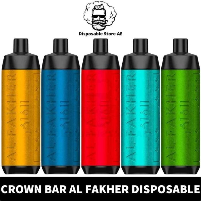 Buy CROWN BAR AL FAKHER Disposable 5% 8000Puffs Rechargeable Vape in UAE - CROWN BAR VAPE DUBAI- Vape Shop Near me Dubai CROWN BAR Al Fakher 8000 Dubai