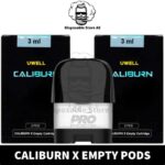 Buy Caliburn X Empty Pods of 3ml Capacity in Abu Dhabi, UAE - Caliburn X Pods shop in Dubai - Buy Empty Pods for Caliburn X Kit near me