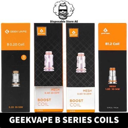 Buy Geekvape AEGIS B1.2, AEGIS B0.6, AEGIS B0.4, AEGIS B0.2 in Dubai - Aegis B Series Coils Dubai - Geekvape Boost coils dubai near me