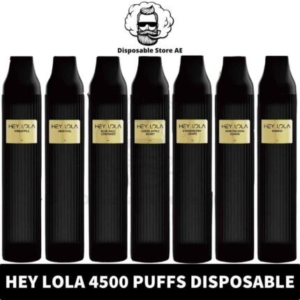 Buy HEY LOLA 4500 Puffs Disposable 10ml 20mg Rechargeable Vape in Abu Dhabi, UAE - HEY LOLA Disposable Buy in Dubai 1.2 ohm Near Me