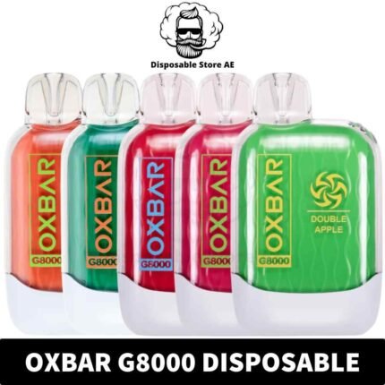 Buy OXBAR 8000 Puffs in UAE - OXBAR G8000 Disposable in Dubai - OXBAR Disposable Vape Dubai - OXBAR 8000 Dubai- Vape shop near me