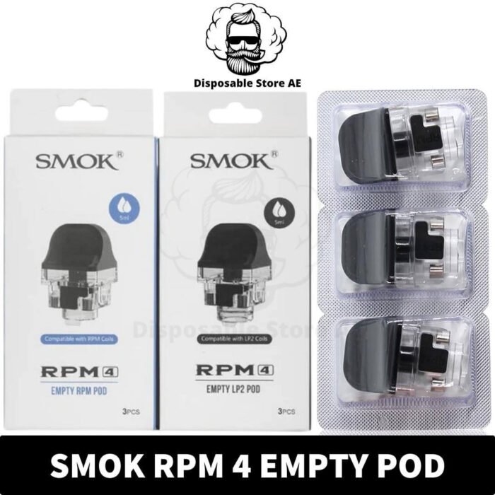 Buy SMOK RPM 4 Cartridge in UAE - SMOK RPM 4 Pods Shop Dubai -RPM 4 RPM Pod Dubai - SMOK RPM 4 Empty Pod near me - Vape Dubai