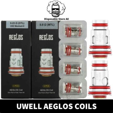 Buy UWELL AEGLOS Replacement Coil in UAE - UWELL AEGLOS Coils is Available Now in Our shop - Aeglos UN2 Mesh Coil -Aeglos Regular Coil NEAR ME