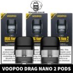 Buy VOOPOO DRAG Nano 2 Pod Cartridge in UAE - Drag Nano 2 Pods in Dubai - DRAG Nano 2 Replacement Pod shop Dubai near me