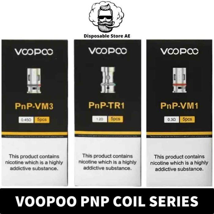 Buy VOOPOO PnP Coils _ PNP R2, PNP TR1, PNP VM1, PNP VM3, PNP VM4, PNP VM5, PNP VM6 Available in UAE Coils Near me