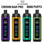 Crown bar 8000 Puffs in Dubai