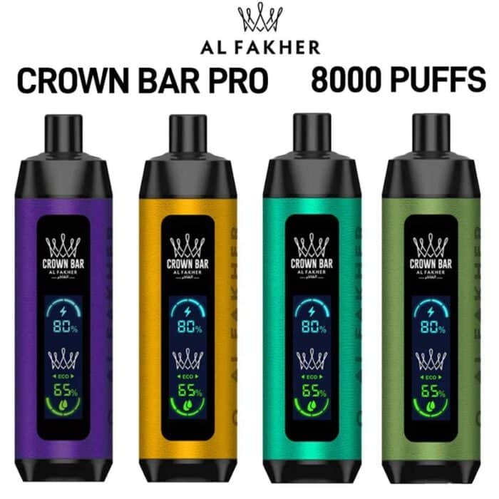 Crown bar 8000 Puffs in Dubai