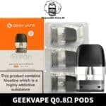 GEEKVAPE Q Pods in UAE - GEEKVAPE Pods Dubai - Q 0.6ohm in Dubai - Q 0.8ohm in Dubai - Q 1.2ohm in Abu Dhabi shop near me vape dubai