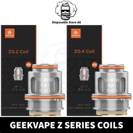 GEEKVAPE Z Series Coils 0.15ohm, 0.2 ohm, 0.25ohm, 0.4ohm Mesh Replacement Coils in UAE- GEEKVAPE Z0.15, Z0.2, Z0.25, Z0.4 Dubai