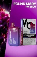 JUICY GRAPE BERRIES Buy VAPES BARS Found Mary Disposable FM5800 20mg (2%) in Abu Dhabi, UAE - FM800 Disposable in Dubai - Disposable vape Shop near me