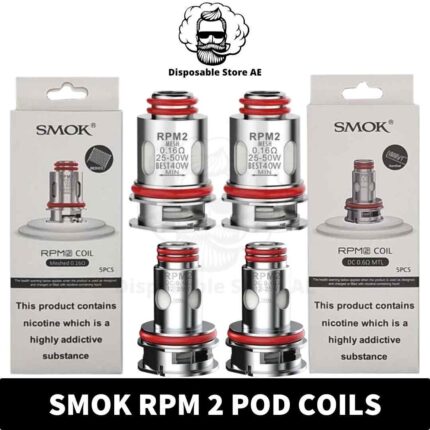 SMOK RPM 2 Coils 06ohm DC MTL & 016 Meshed Replacement Coils Description_ The SMOK RPM 2 Replacement Coils are a noteworthy addition to the RPM 2 Coil S