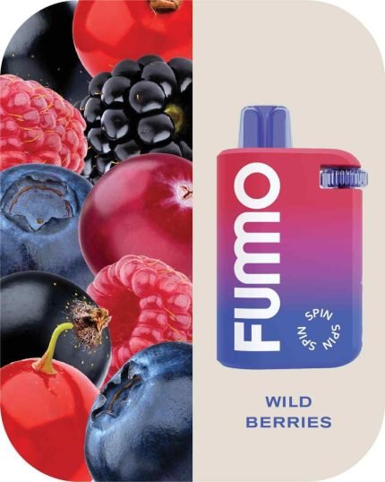 WILD BERRIES Buy FUMMO Spin Disposable 10000Puffs 20MG Rechargeable Vape in UAE - Fummo 10000 Dubai- Fummo Spin 10000 Dubai vape Shop near me Fummo Spin 10000 dubai vape dubai