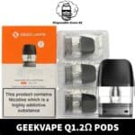 best GEEKVAPE Q Pods in UAE - GEEKVAPE Pods Dubai - Q 0.6ohm in Dubai - Q 0.8ohm in Dubai - Q 1.2ohm in Abu Dhabi shop near me vape dubai