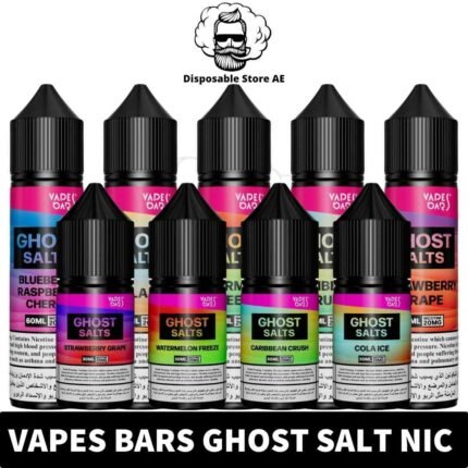 Buy GHOST Salt Nicotine 2% of 30ML and 60ML in UAE. VAPES BAR 20MG 60ML shop in Dubai. VAPES BAR 20MG 30ML Dubai shop Near me