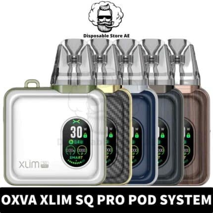 Buy OXVA Xlim SQ Pro Starter Kit in UAE - OXVA Xlim SQ Pro Kit Available Colors_ Blue, White, Gunmetal , Gold , Bronze Pod Kit Shop Near Me