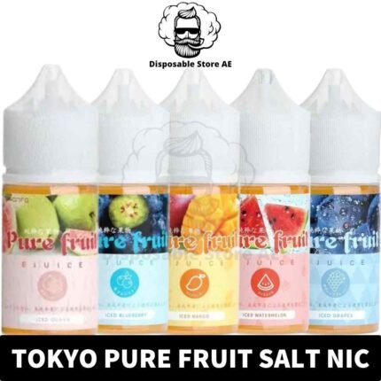 Buy TOKYO Pure Fruit Salt Nicotine of 30ML size & 30MG, 50MG Nic Strength in UAE - TOKYOO Salt Pure Fruit Juice Shop in Dubai Near Me