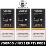 Buy Vinci 2 Pod Cartridge for Vinci 2 and Vinci X2 in UAE . VOOPOO Vinci 2 Pods for Vinci PnP Coils in Dubai - Vinci 2 Replacement Pod Near Me