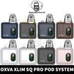 OXVA Xlim SQ Pro Starter Kit in UAE - OXVA Xlim SQ Pro Kit Available Colors_ Blue, White, Gunmetal , Gold , Bronze Pod Kit Shop Near Me