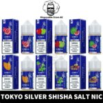 TOKYO Silver Shisha Salt Nicotine of 30ml Capacity and 30MG Nicotine strength in UAE - TOKYO Silver Shisha Series Salt Nic shop in Dubai