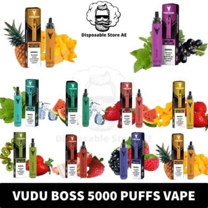 VUDU Boss 5000 Puffs Disposable Near Me Disposable Store AE | Best VUDU Boss 5000 Puffs 50Mg Disposable Vape In Dubai