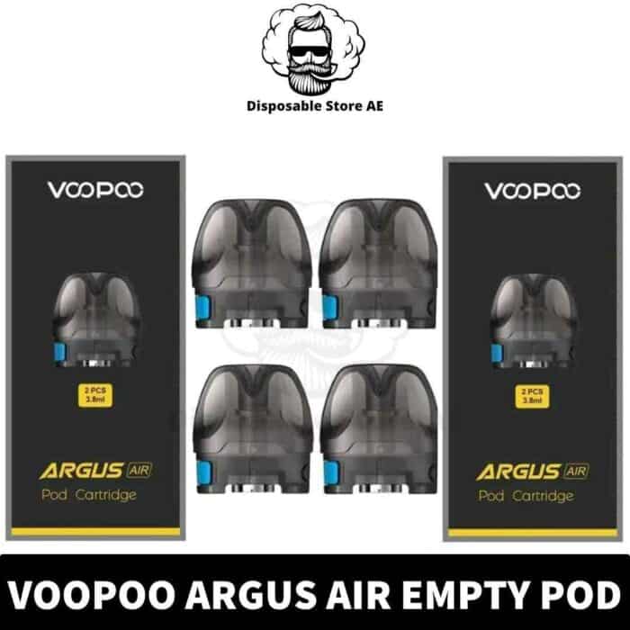 VOOPOO Argus Air Replacement Pods Near Me From Disposable Sore AE | Best VOOPOO Argus Air Empty Pods in Dubai, UAE Near Me