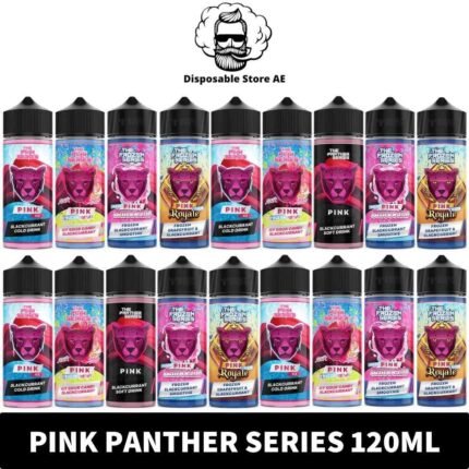 Dr Vapes Pink Panther Series 120ml Vape Juice Near Me From Disposable Store AE | Best Quality Dr Vapes Pink Panther Series 120ml E-liquid in Dubai Near Me