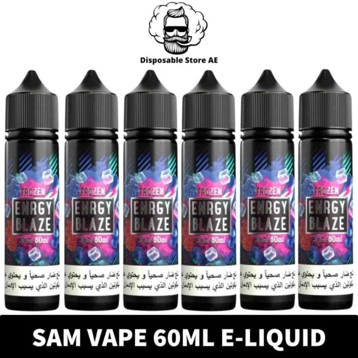 Discover Our SAM VAPE 60ml 3mg E-liquid in Dubai, UAE | SAM VAPE 60ml Vape Juice Near Me From Disposable Store AE