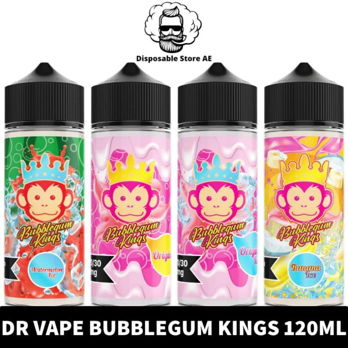 Bubblegum King E-liquid Near Me From Disposable Store AE _ Dr Vape Bubblegum King 120ml Vape Juice With Best Offer