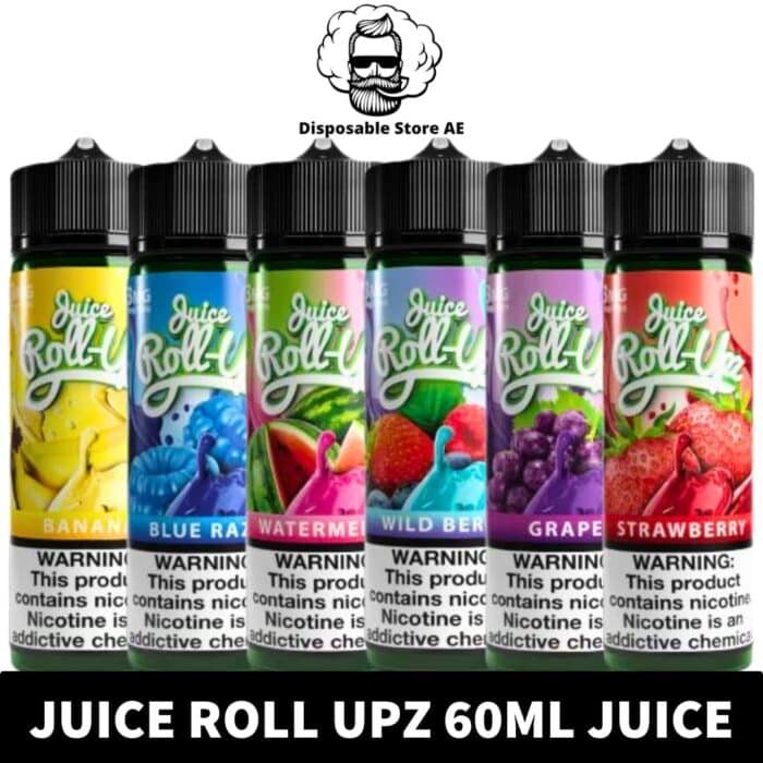 Buy JUICE ROLL UPZ Vape Juice 60ml E-Liquid 3mg E-Juice in UAE - JUICE ROLL UPZ 60ml Juice in UAE - Juice Roll Upz 60ml Liquid Near Me-min