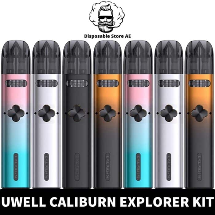 Buy UWELL Caliburn Explorer Kit 32W Pod System 1000mAh Vape Kit in Dubai - UWELL Caliburn Explorer Device in UAE - Vape Shop Near Me-min