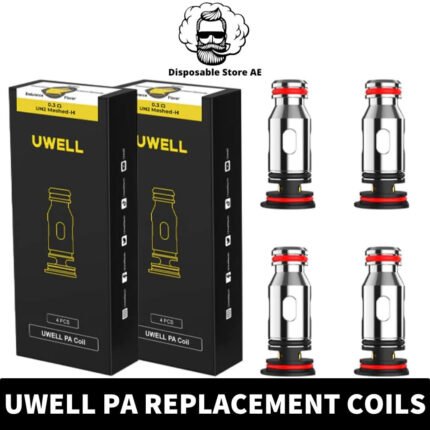 Buy UWELL PA Replacement Coils 0.3ohm & 0.8ohm in Dubai - UWELL PA 0.3ohm - UWELL PA 0.8ohm - UWELL PA Coils Shop Near me
