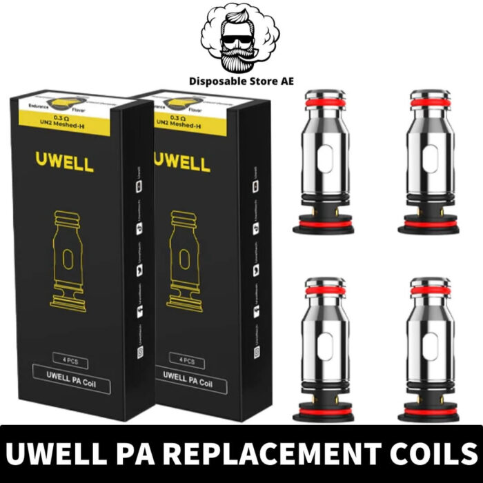 Buy UWELL PA Replacement Coils 0.3ohm & 0.8ohm in Dubai - UWELL PA 0.3ohm - UWELL PA 0.8ohm - UWELL PA Coils Shop Near me