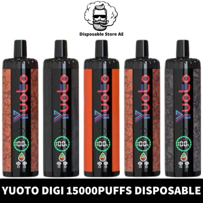 Buy YUOTO Digi Disposable 15000 Puffs Rechargeable Vape in Dubai - YUOTO Digi 15000 Puffs shop in UAE- Yuoto Digi Vape shop near me-min