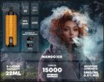 AL FAKHER Crown Bar Pro Max Disposable 15000 Puffs Rechargeable Vape in Dubai - Disposable Vape