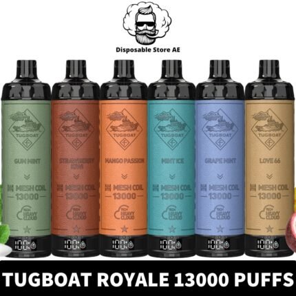 Tugboat Royal 13000 Puffs Near Me From Disposable Store AE _ Tugboat Royal 13000 Puffs 50mg Best Disposable Vape in Dubai, UAE-min