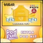 VABAR Pod Fun Extra Pod 10000 Puffs Disposable Vape in Dubai. VABAR Pod Fun 1000 Puffs Disposable Pod Device shop near me