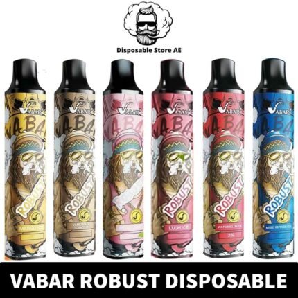 Buy VABAR Robust Disposable Vape 2500 Puffs 2% & 5% Nicotine strength price in UAE - VABAR Robust 2500 Puffs Vape Shop Near Me in dubai