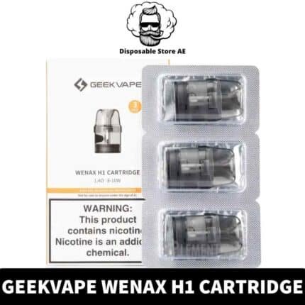 best Geekvape Wenax H1 Replacement Pods in UAE - GEEKVAPE Wenax H1 Pods in Dubai - GEEKVAPE Wenax H1 Pod Cartridge Shop Near me
