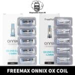 best Onnix OX DVC Replacement Coils of 5 PCS in UAE - FREEMAX Onnix OX DVC Coil Available Resistance 0.8ohm, 0.5ohm, 1.0 ohm & 1.2ohm