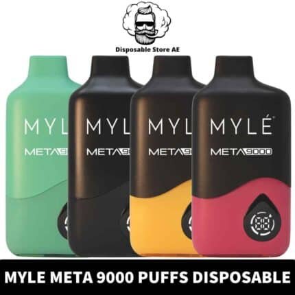 MYLE 9000 Puffs Meta Disposable 50mg Rechargeable Vape in UAE. MYLE Meta 9000 Puffs Disposable Vape shop in Dubai. Myle vape Dubai