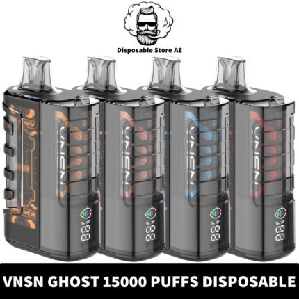 VNSN Ghost 15000 Puffs 50MG Disposable Vape shop in UAE. VNSN 15000 PUffs Ghost Disposable Vape Shop in Dubai. VNSN Vape Dubai